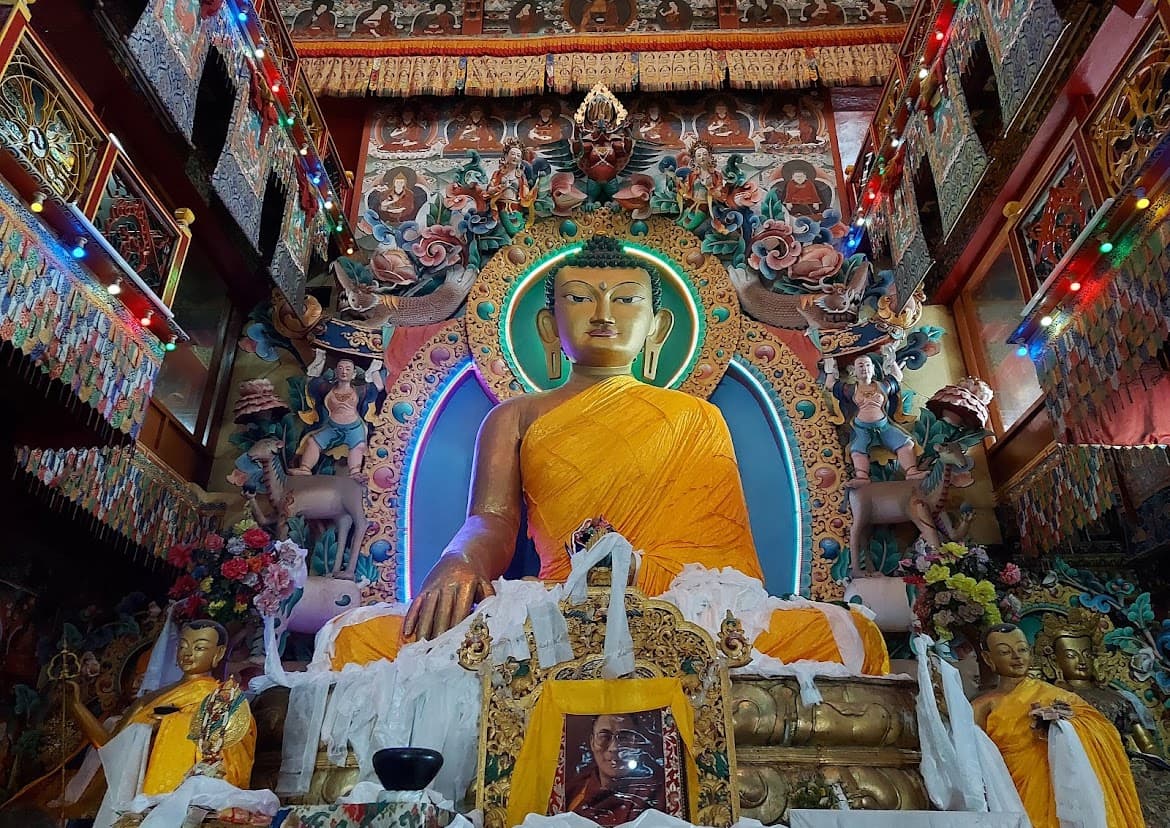 Sunrise at Tawang Monastery